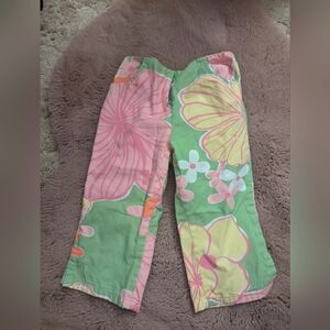 Girls Lily Pulitzer Floral Pants